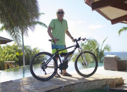 Richard Branson Scott Electric Bike