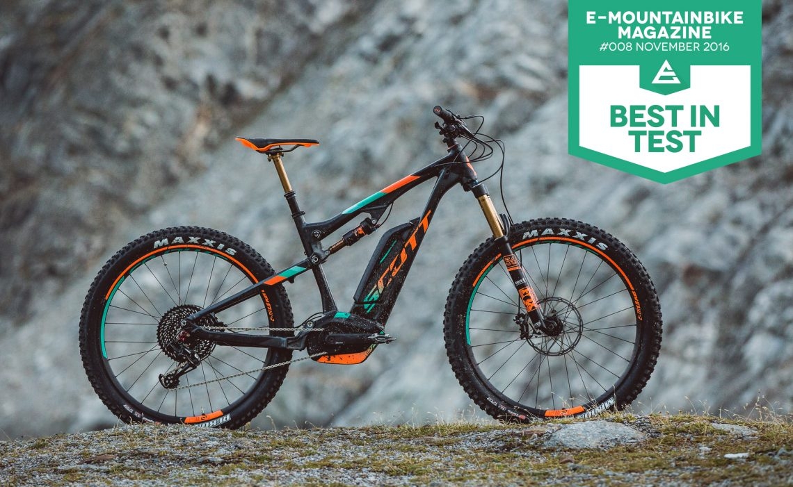 Best eMTB SCOTT EGenius 700 Tuned eMTB OnBike Electric Bikes