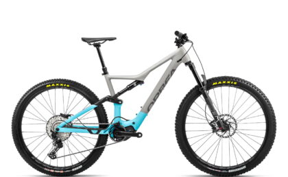 Orbea Rise H30 - Mouse Grey - Sky Blue (Matt)