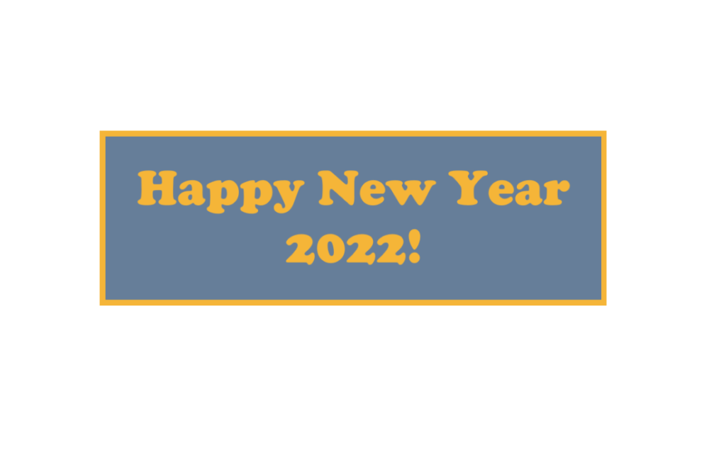 Happy New Year in 2022