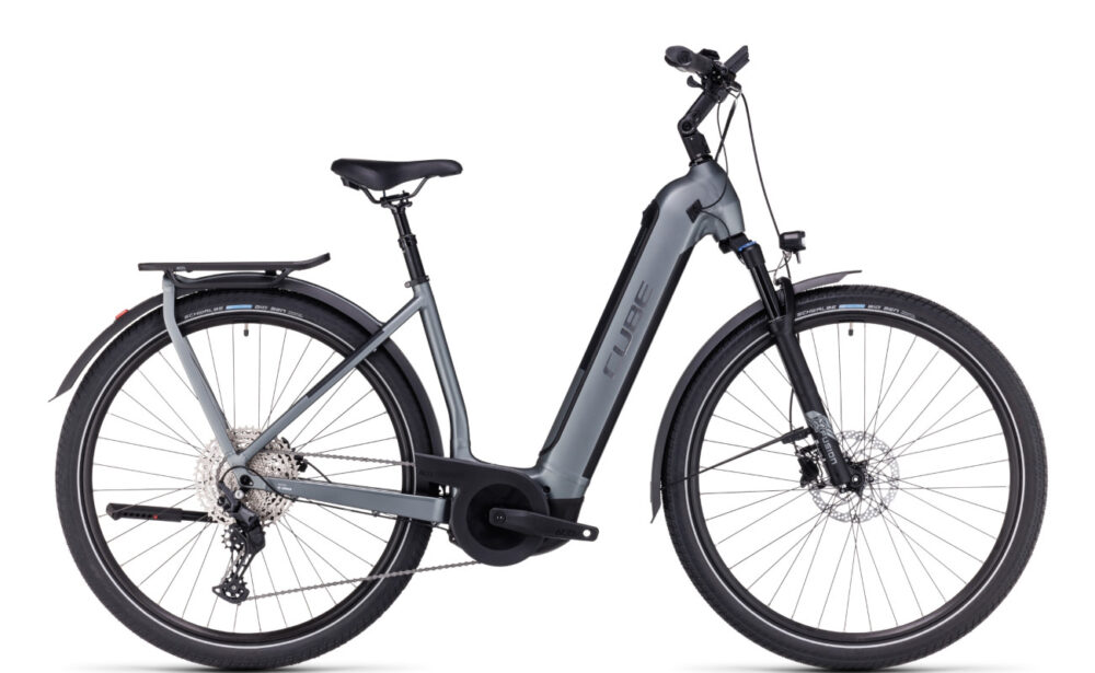 Cube Kathmandu Hybrid Pro 750 easy entry - flash grey and metal