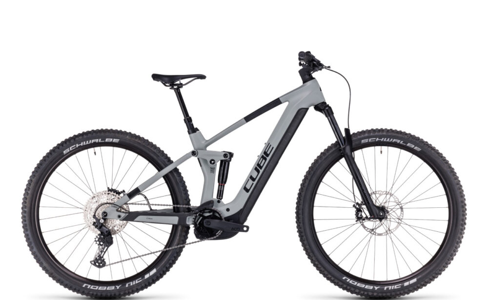 Cube Stereo Hybrid 140 HPC Pro 750 - swampgrey and black