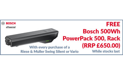 FREE Bosch Battery - Riese and Muller