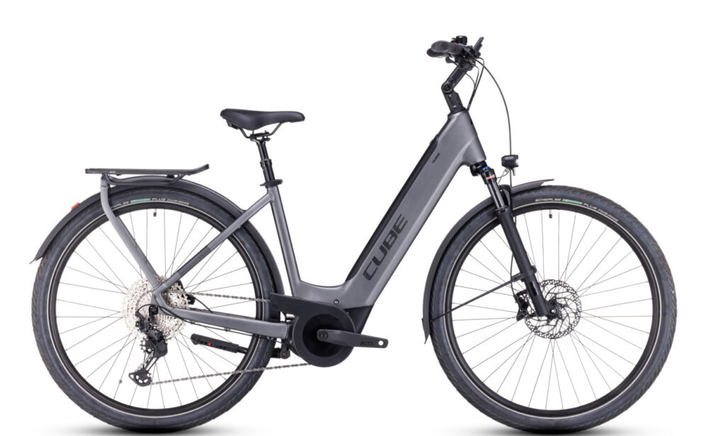 Cube Touring Hybrid EXC Grey and Metal