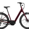 Orbea Optima E40 - metallic dark red