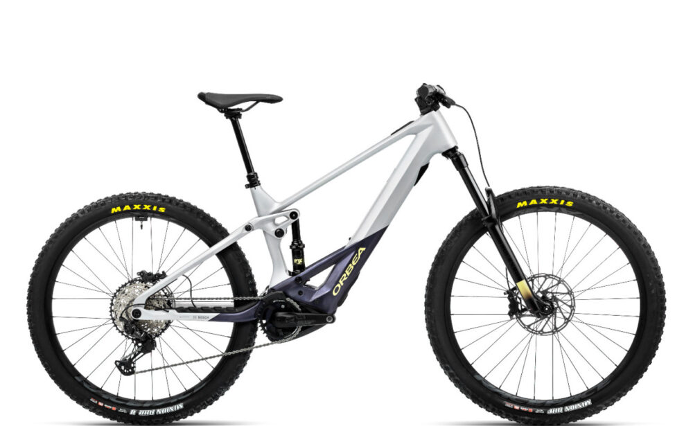 Orbea Wild M20 - Halo Silver - Tanzanite Carbon View (Matt)