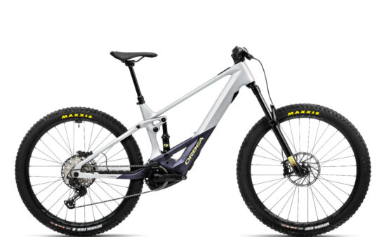 Orbea Wild M20 - Halo Silver - Tanzanite Carbon View (Matt)