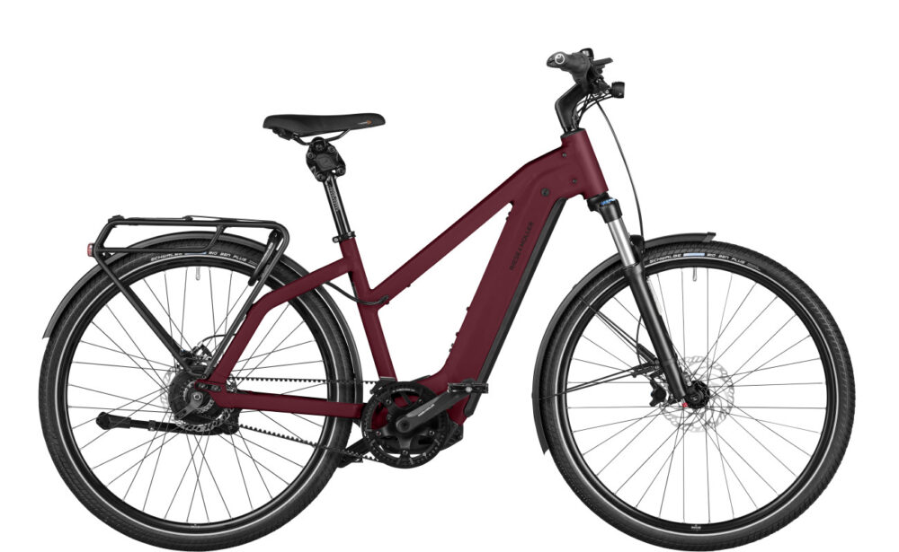 Riese & Muller Charger4 Mixte Vario - dark red matt