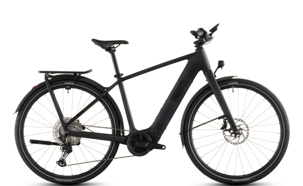 CUBE KATHMANDU HYBRID C62 SLX 400X LIQUIDBLACK-BLUEDUST