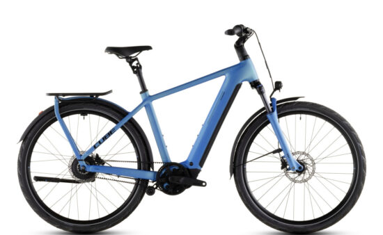 CUBE KATHMANDU HYBRID COMFORT PRO 800 CROSSBAR AZURE-BLACK