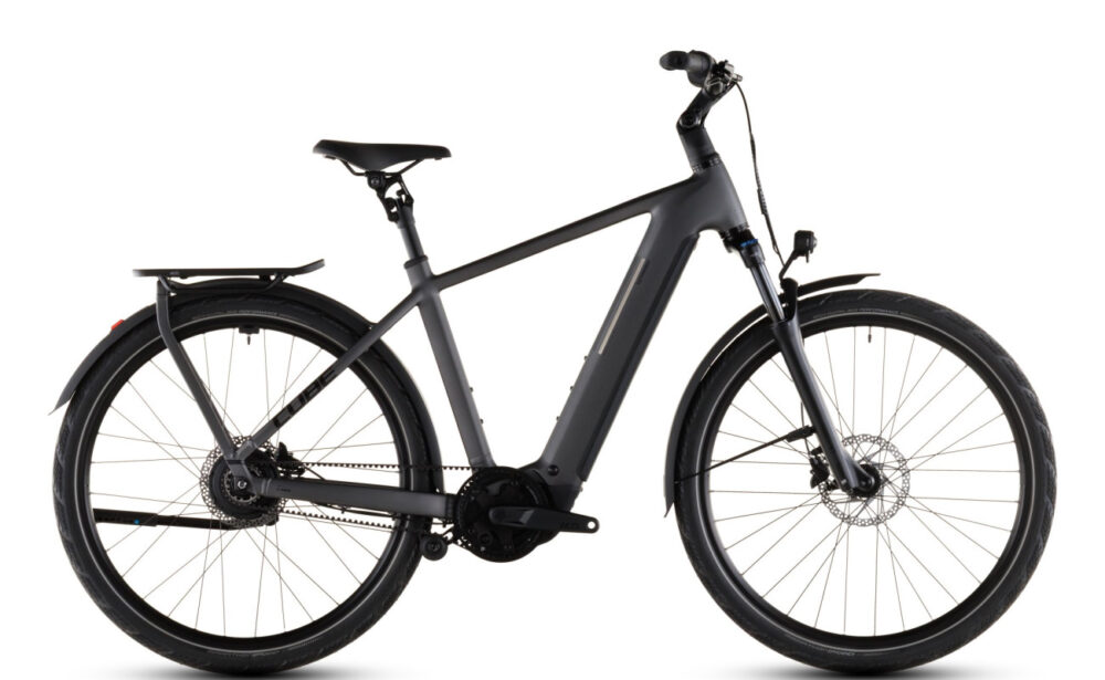CUBE KATHMANDU HYBRID COMFORT PRO 800 CROSSBAR SLABGREY-BLACK