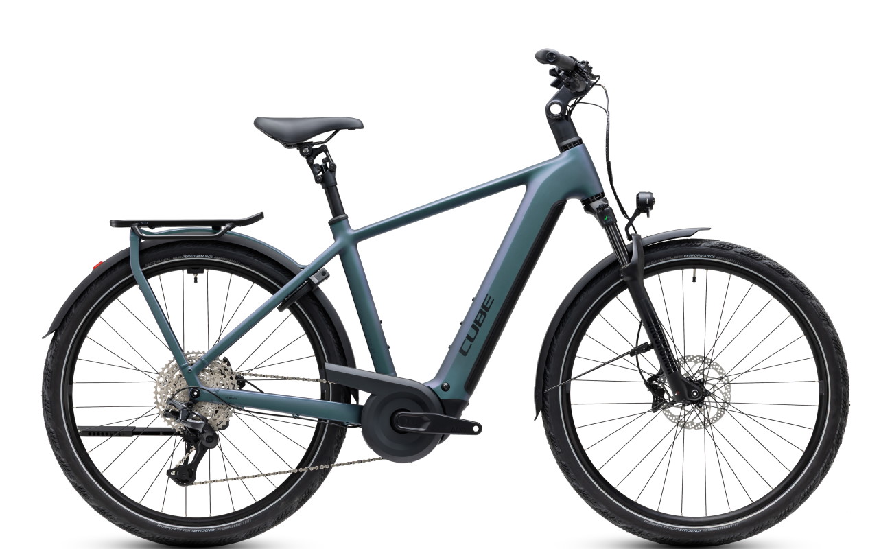 Cube Kathmandu Hybrid Pro - smaragdgrey