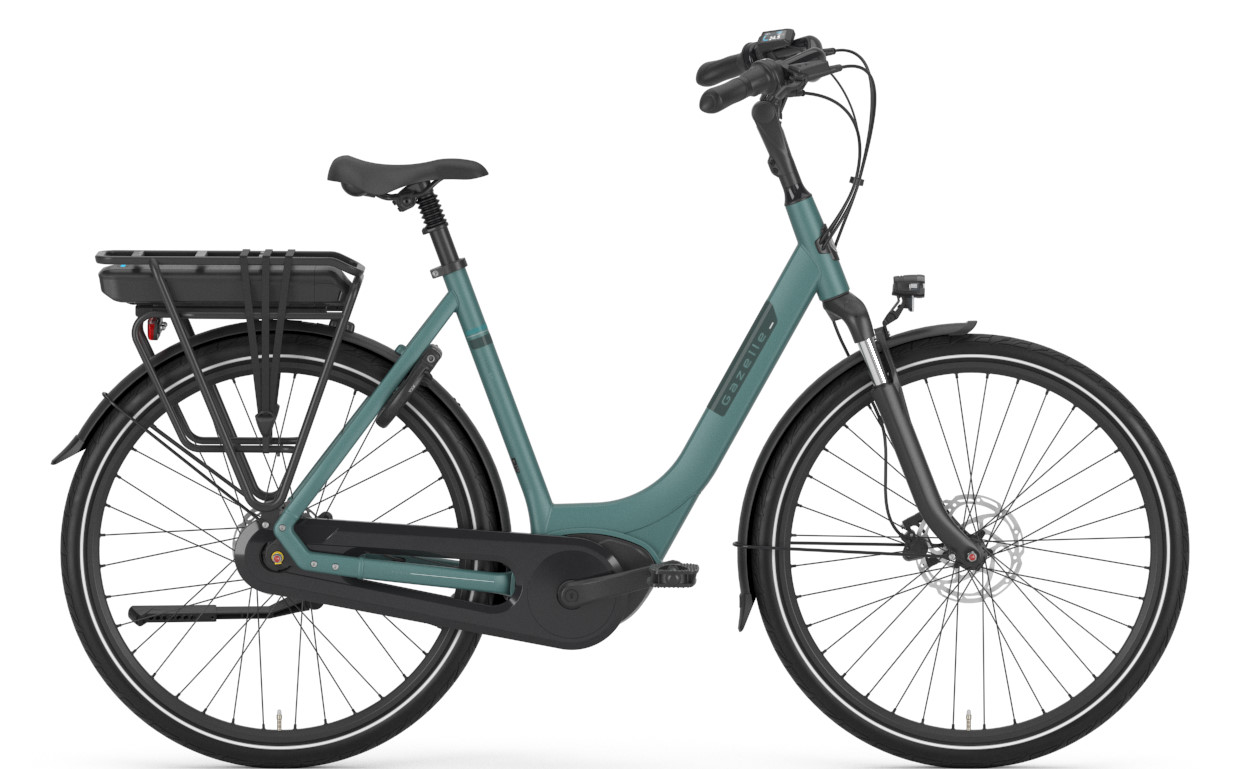 Gazelle Paris C7+ thyme green