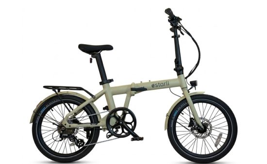 Estarli 20.7 folding eBike - pistachio
