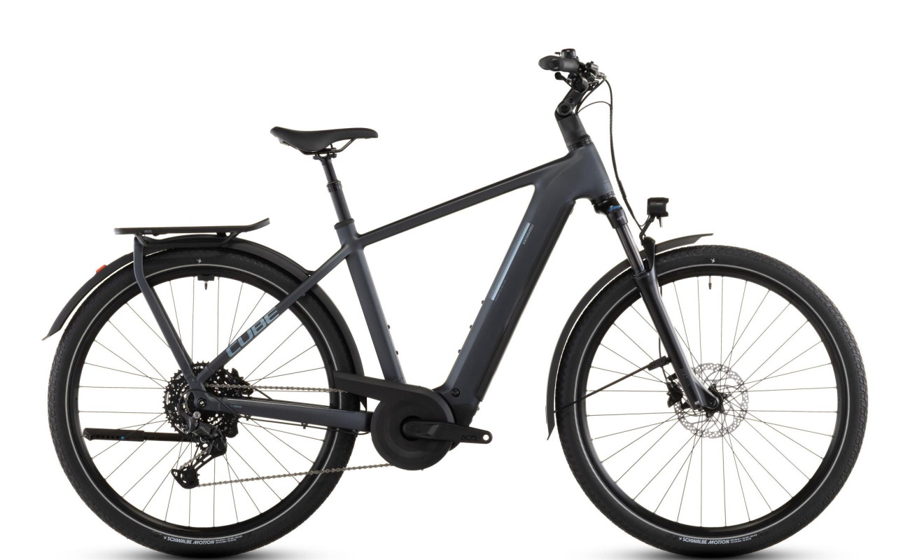 Cube Kathmandu Hybrid One 800 - metallic grey