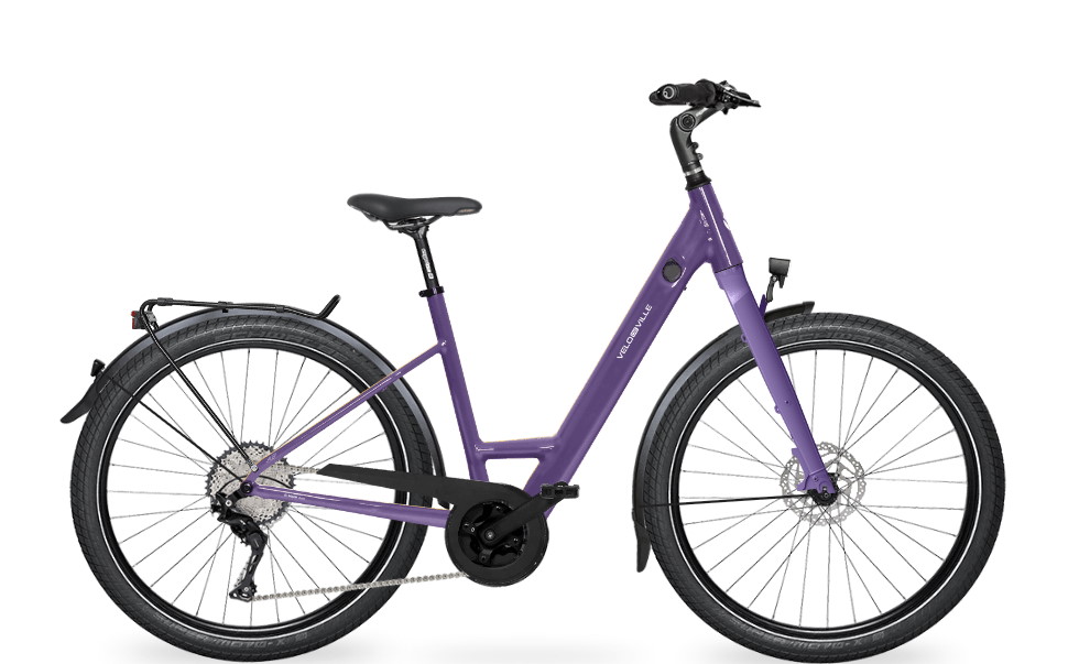 Velo de Ville HUBe Wave - purple