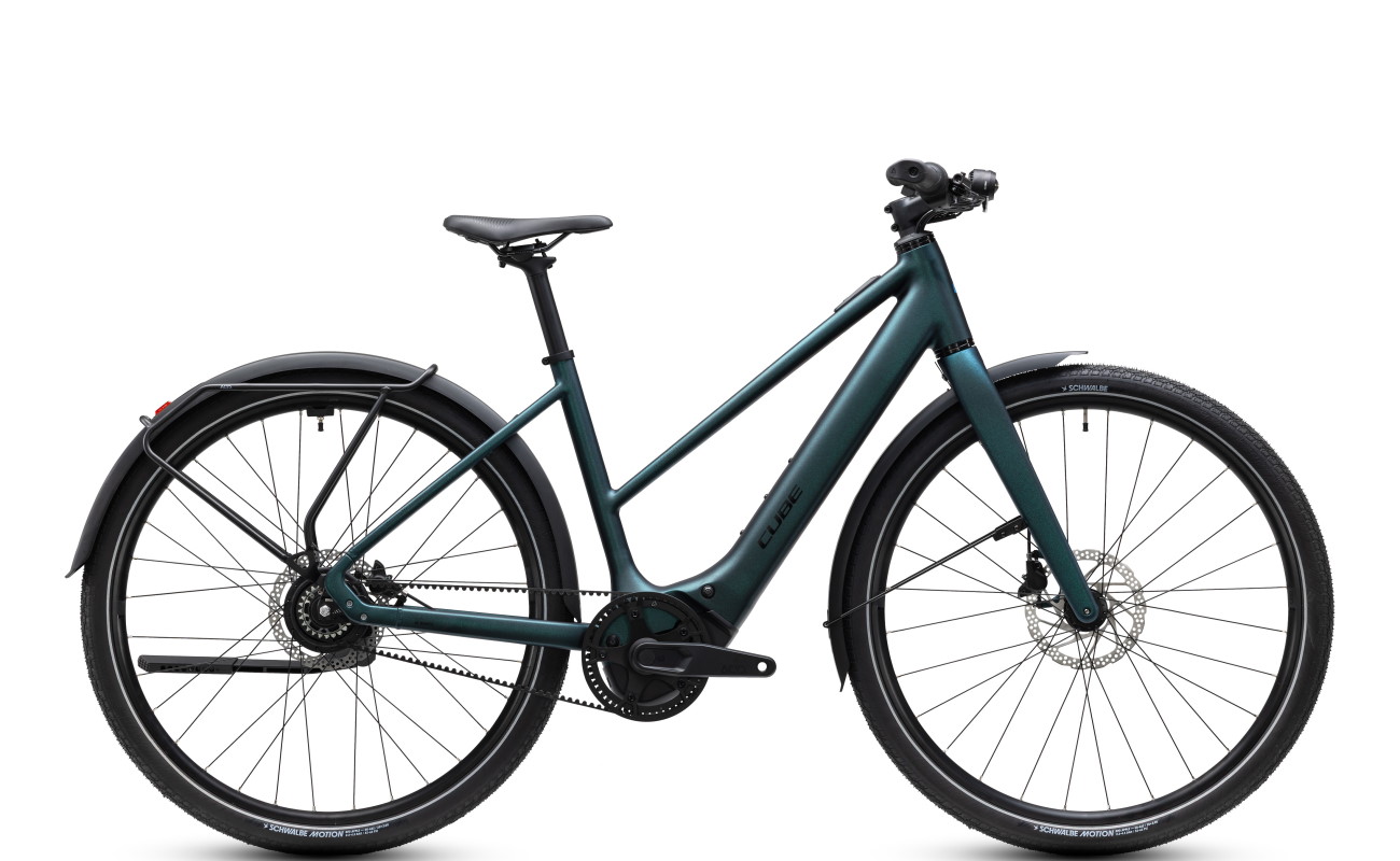 Cube EDITOR HYBRID SLX 400X FE easy entry - glitterteal