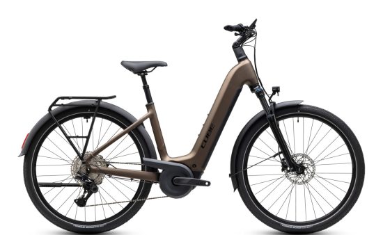 CUBE Touring Hybrid Pro 800 step through - metallicumbra